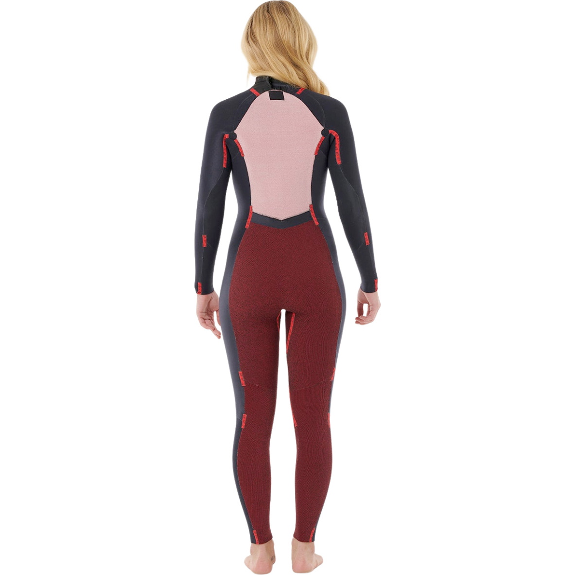 2026 Rip Curl Womens Dawn Patrol 3/2mm Back Zip Wetsuit 164WFS - Black